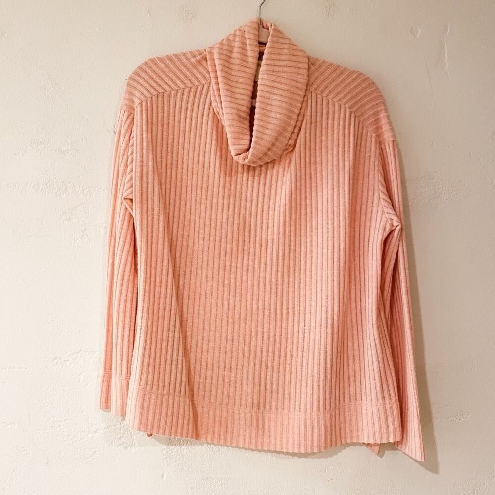 Anthropologie Maeve Cowl Neck Sweater in Pink Extra Small